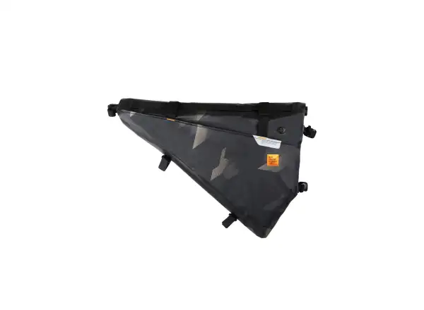 Woho X-Touring Dry Rahmentasche 12 l Cyber-Camo Diamond Schwarz Größe L.