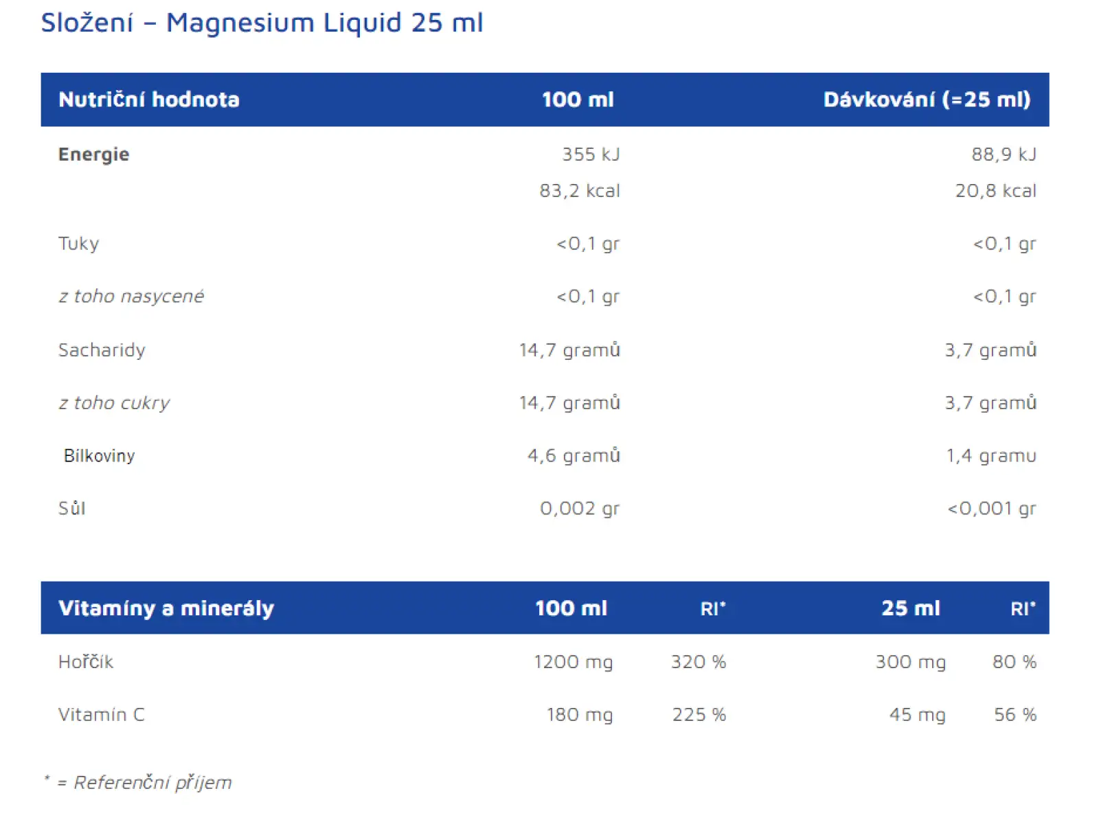 Born Magnesium Liquid 25ml Orange