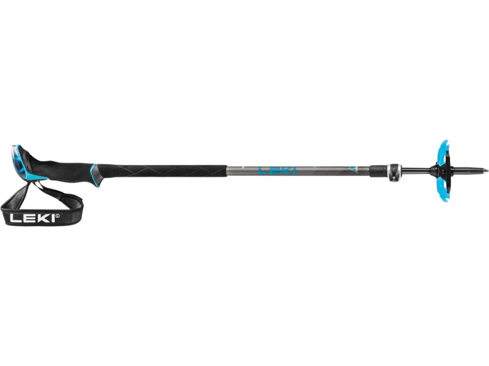 Leki Guide Lite 2 Skistöcke Silbergrau/Petrol/Schwarz 110-145 cm