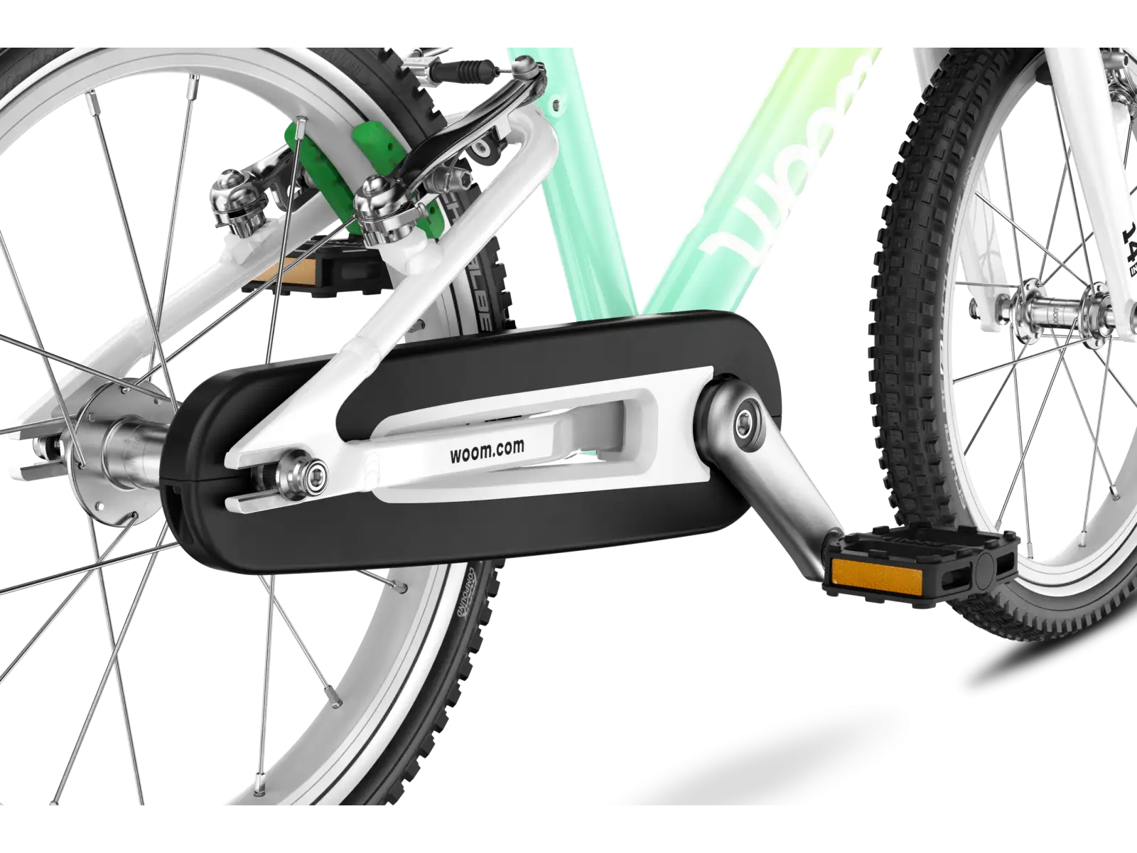 Woom GO 2 Kinderfahrrad 14 Spearmint Crush Limited
