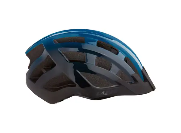 Lazer Compact DLX Helm Blau/Schwarz, Größe Uni (54-61 cm)
