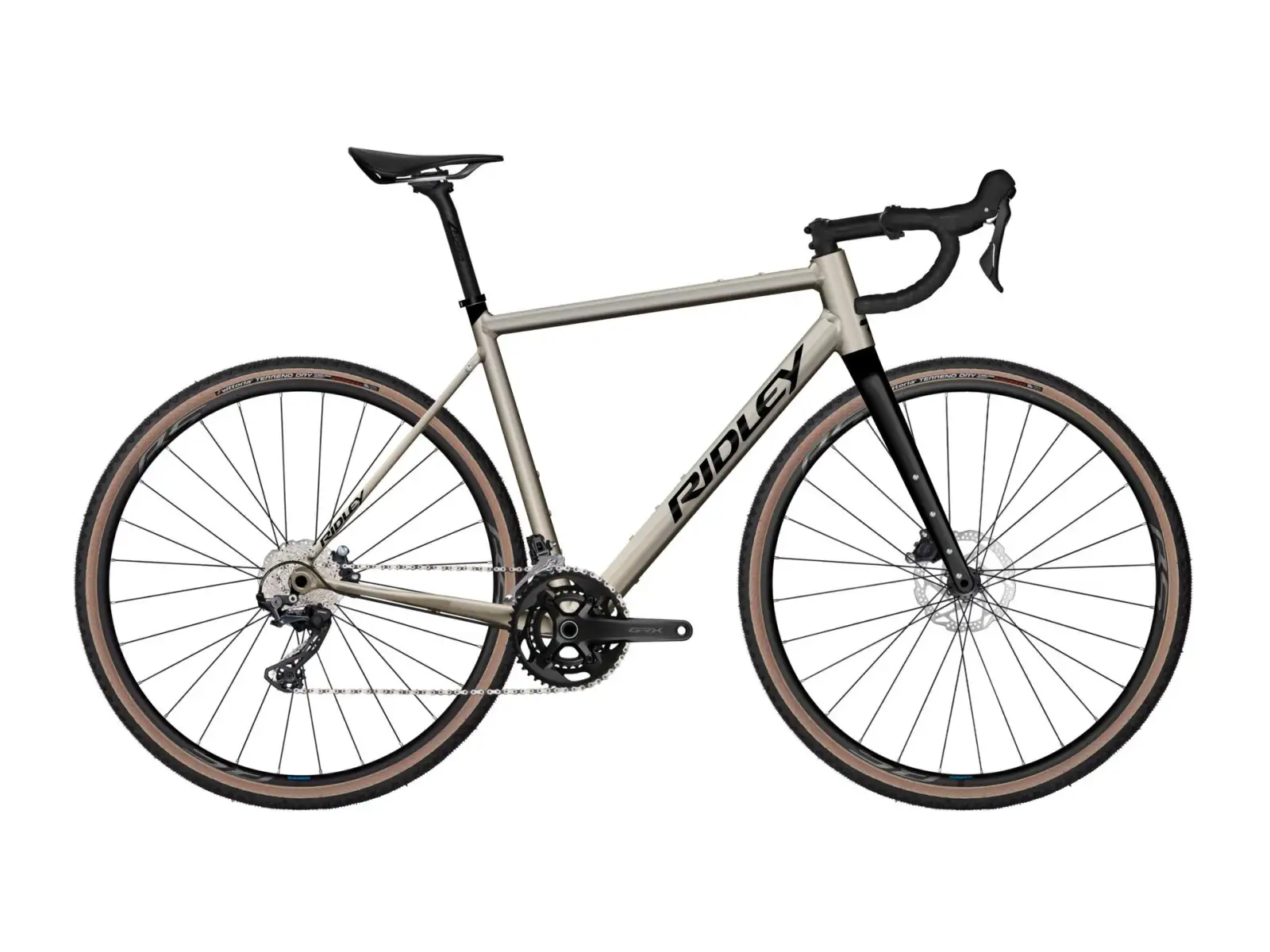 Ridley Grifn A 105 Gravelbike Chain Silver Gray