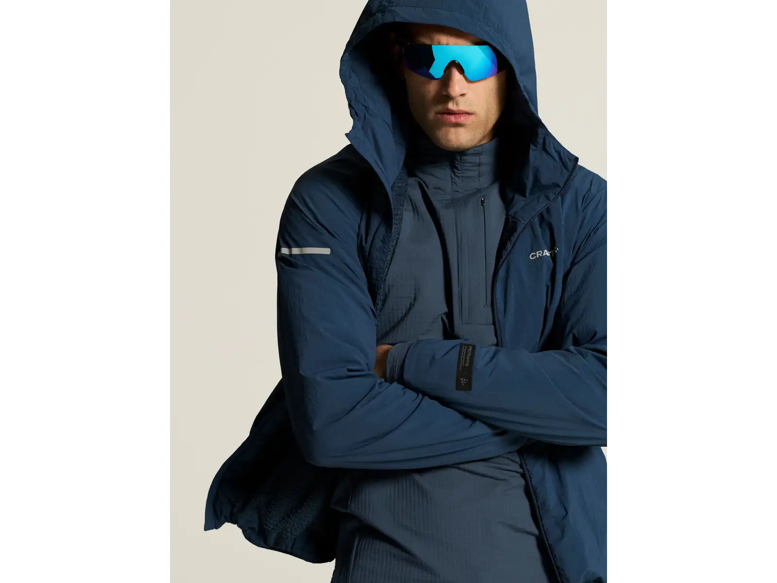 Craft Gain Thermal Midlayer 2 Herren Sweatshirt blau