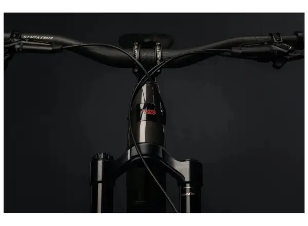 Santa Cruz Megatower 2 CC X0 AXS vollgefedertes Fahrrad Matte Carbon Black