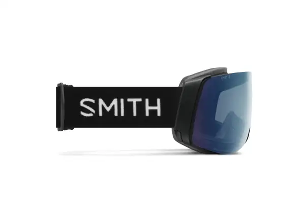 Smith 4D Mag Skibrille Black / ChromaPop Everyday Blue Mirror (2 Gläser)