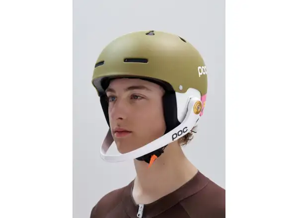 POC Artic SL MIPS Skihelm Olivine Green Matt/Thulite Pink Matt