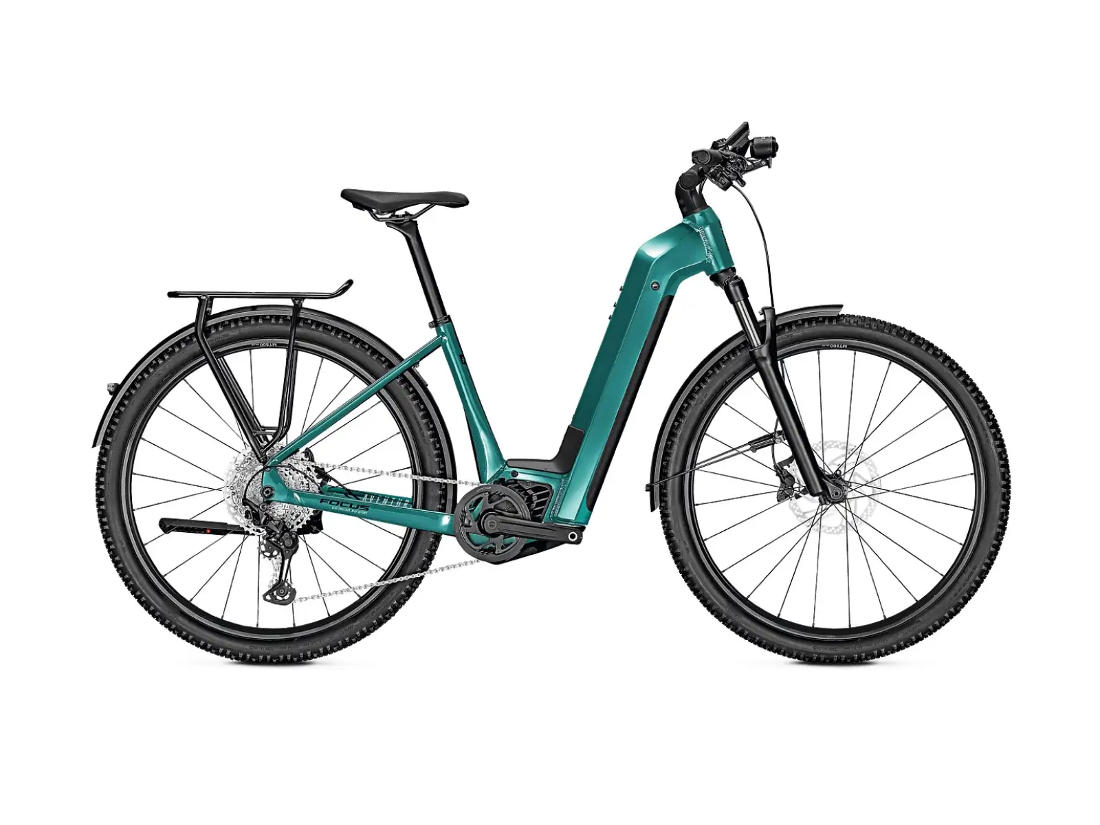 Focus Aventura2 6.7 WA 625Wh Mountain E-Bike Bluegreen Glossy/Black