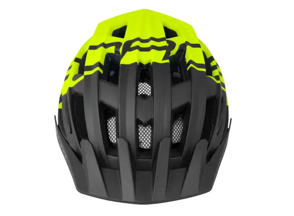 Force Corella MTB Helm, schwarz/neongelb