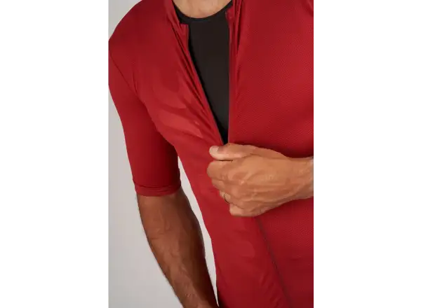 Mavic Aksium Herrentrikot kurzarm Burgund