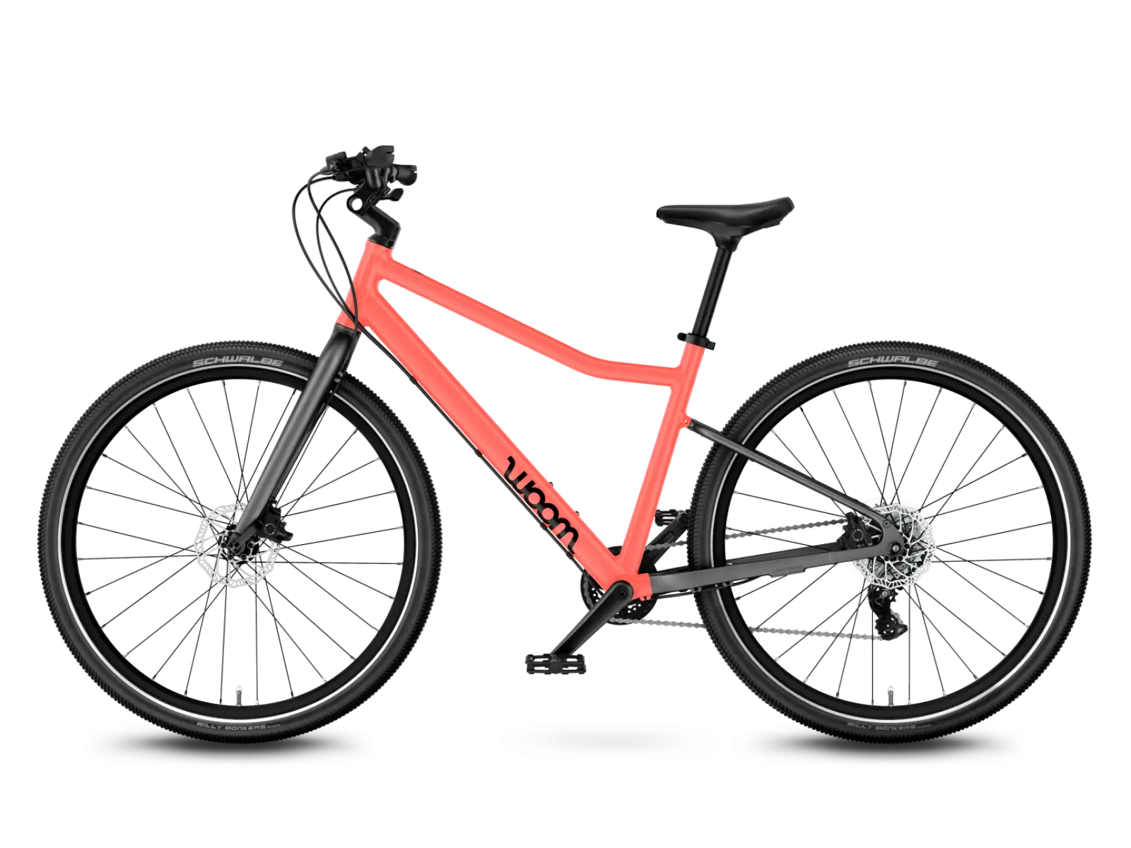 Woom 6 Explore 26 Neon Coral Kinderfahrrad