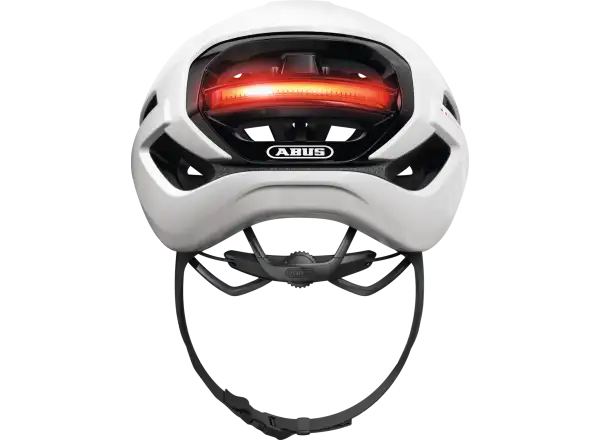 Abus Taipan LED Gravel-Helm Shiny White