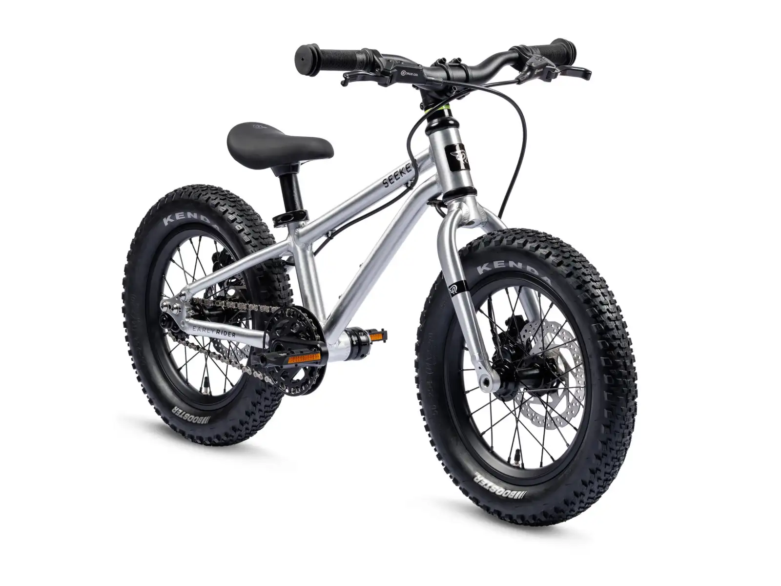 Early Rider Seeker 14" Kinderfahrrad Brushed Aluminium 2026