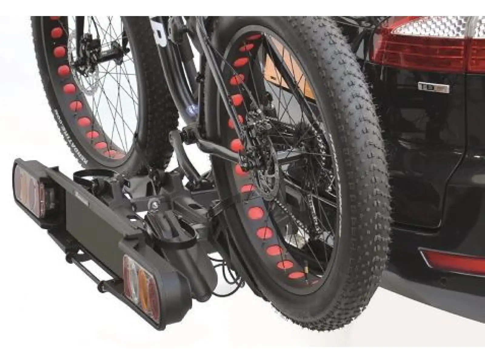 Peruzzo Pure Instinct Träger für die Anhängerkupplung für 4 Fahrräder