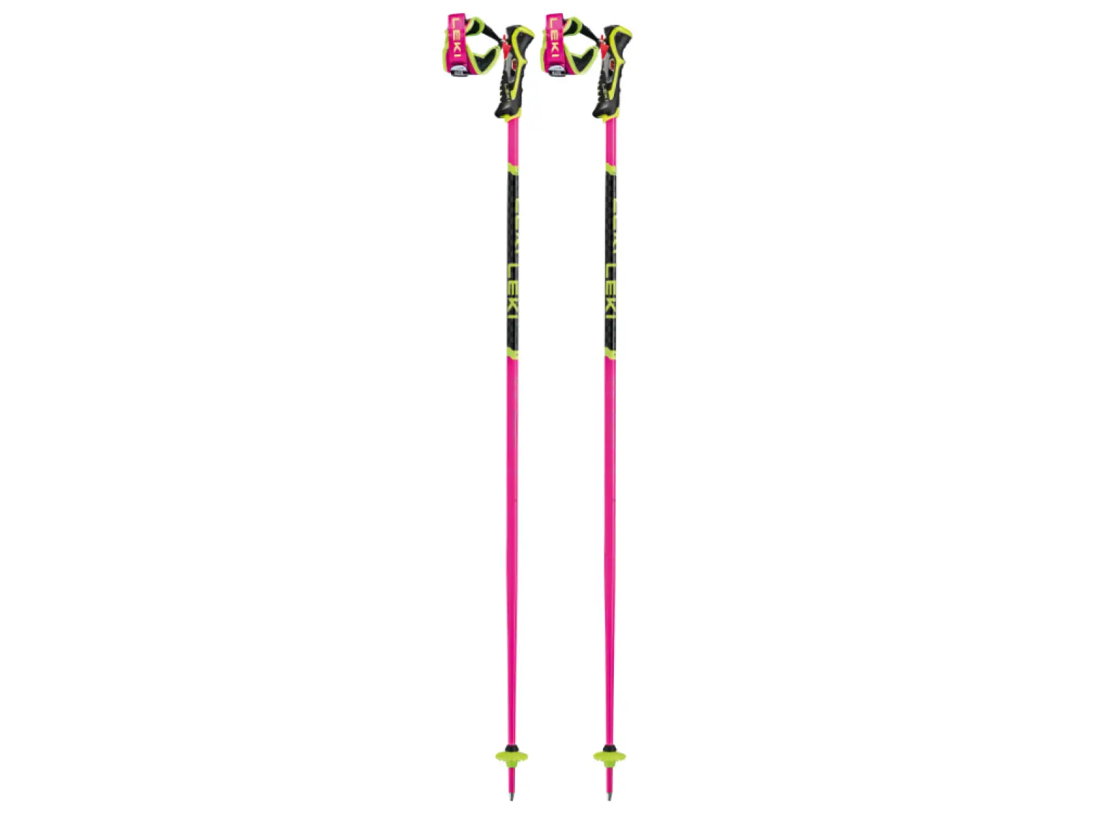 Leki WCR TBS SL 3D alpinski stöcke Neonpink/Black/Neonyellow