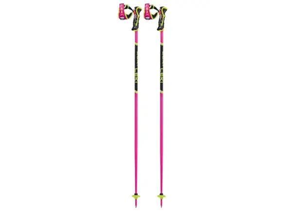 Leki WCR TBS SL 3D alpinski stöcke Neonpink/Black/Neonyellow