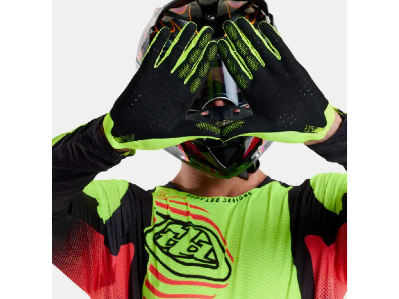 Troy Lee Designs Air Mono Handschuhe Flo Yellow