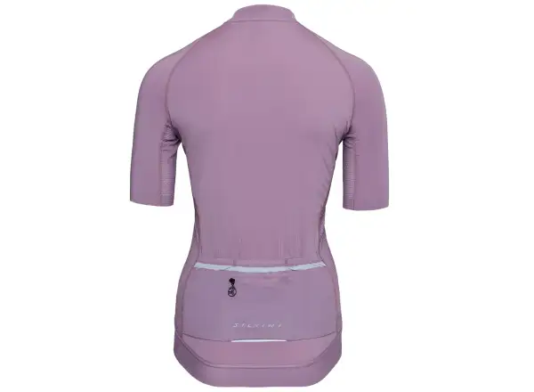 Silvini Mazzana Damen Kurzarmtrikot Lila/Marineblau