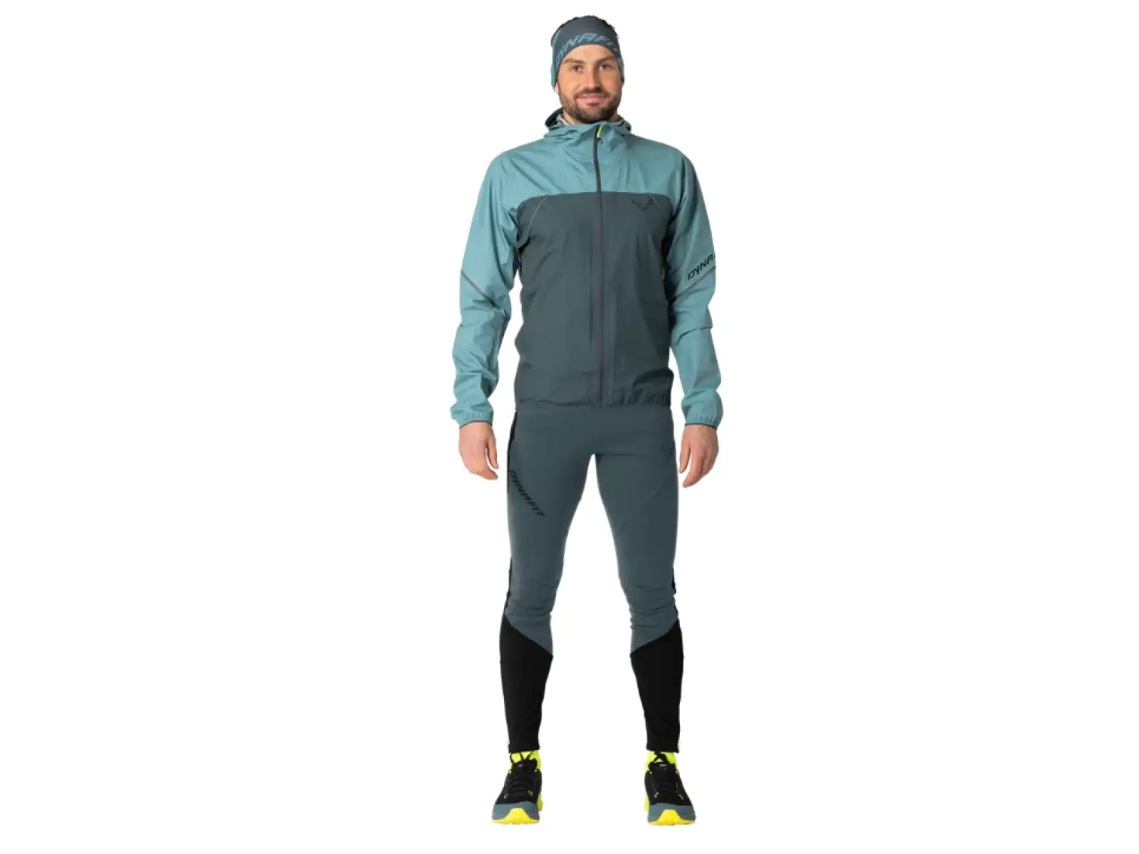 Dynafit Alpine 3 L Herren Laufjacke Smoke Blue