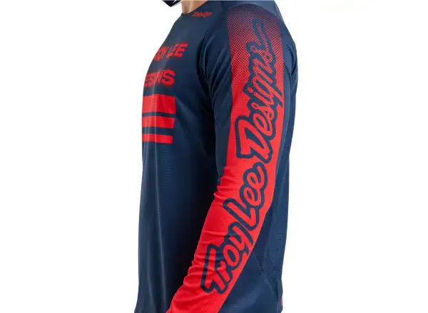 Troy Lee Designs Sprint Herren-Trikot Langarm Segment Midnight