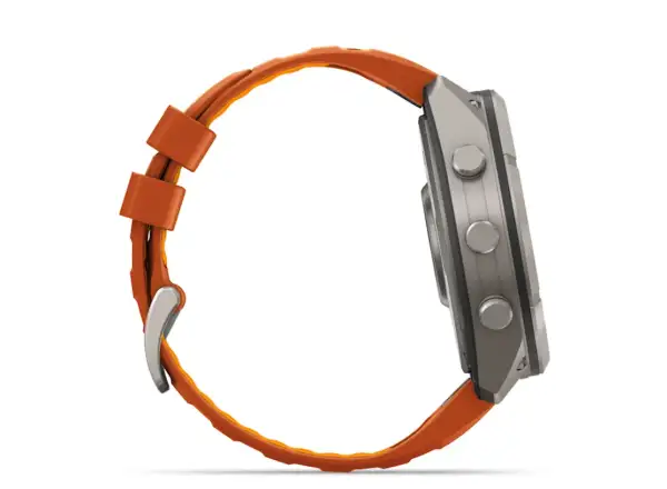 Garmin Fénix 9 Pro inReach 51 mm Smartwatch Titanium Autumn orange/Spark orange