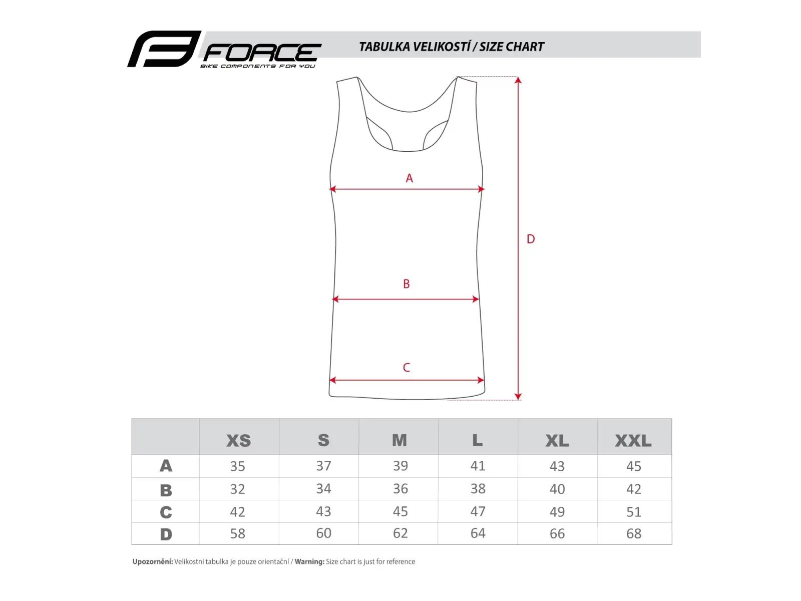 Force Chance Damen Tanktop mit integriertem BH Schwarz