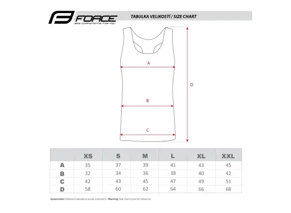 Force Chance Damen Tanktop mit integriertem BH Schwarz