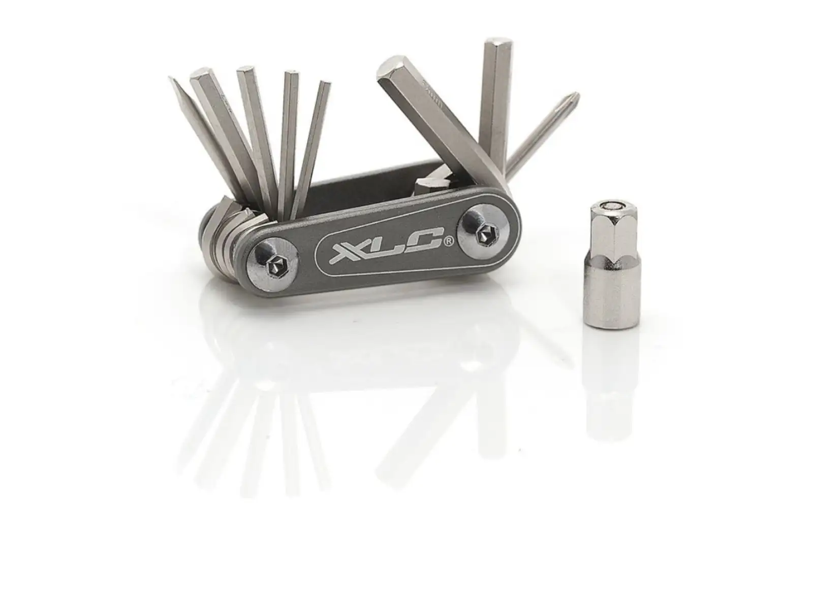 XLC TO-M08 Nano Multitool 9 Funktionen schwarz/silber