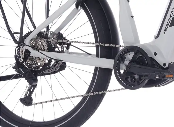 Rock Machine eRokk B70T Elektrofahrrad mit tiefem Einstieg Matte Limerock Grey