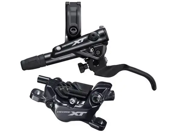 Shimano XT BR-M8120 Vordere Scheibenbremse - N04C Bremsbeläge mit Kühlrippen