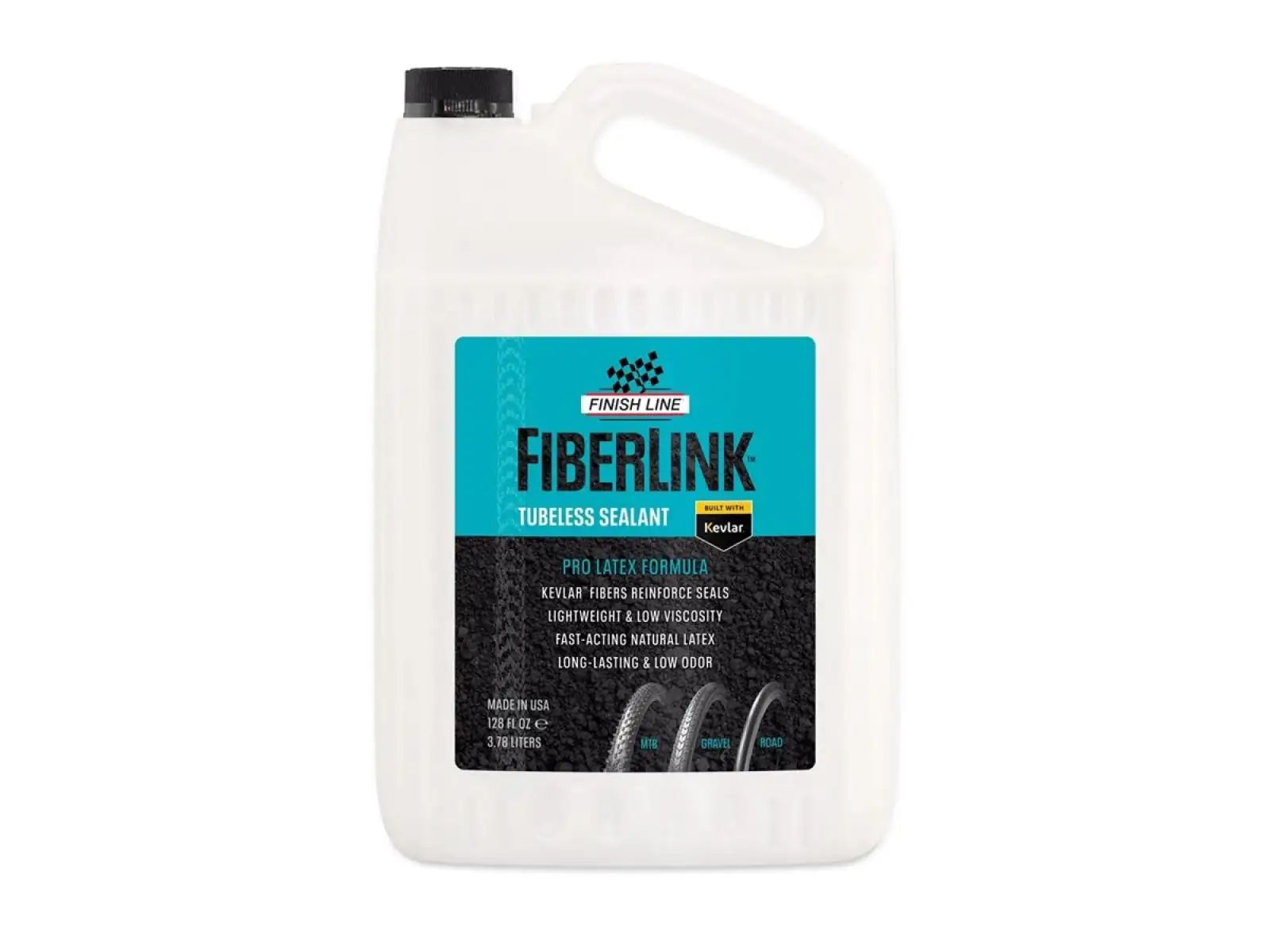 Finish Line FiberLink Pro Latex Dichtstoff ohne Schlauch 3,785 l
