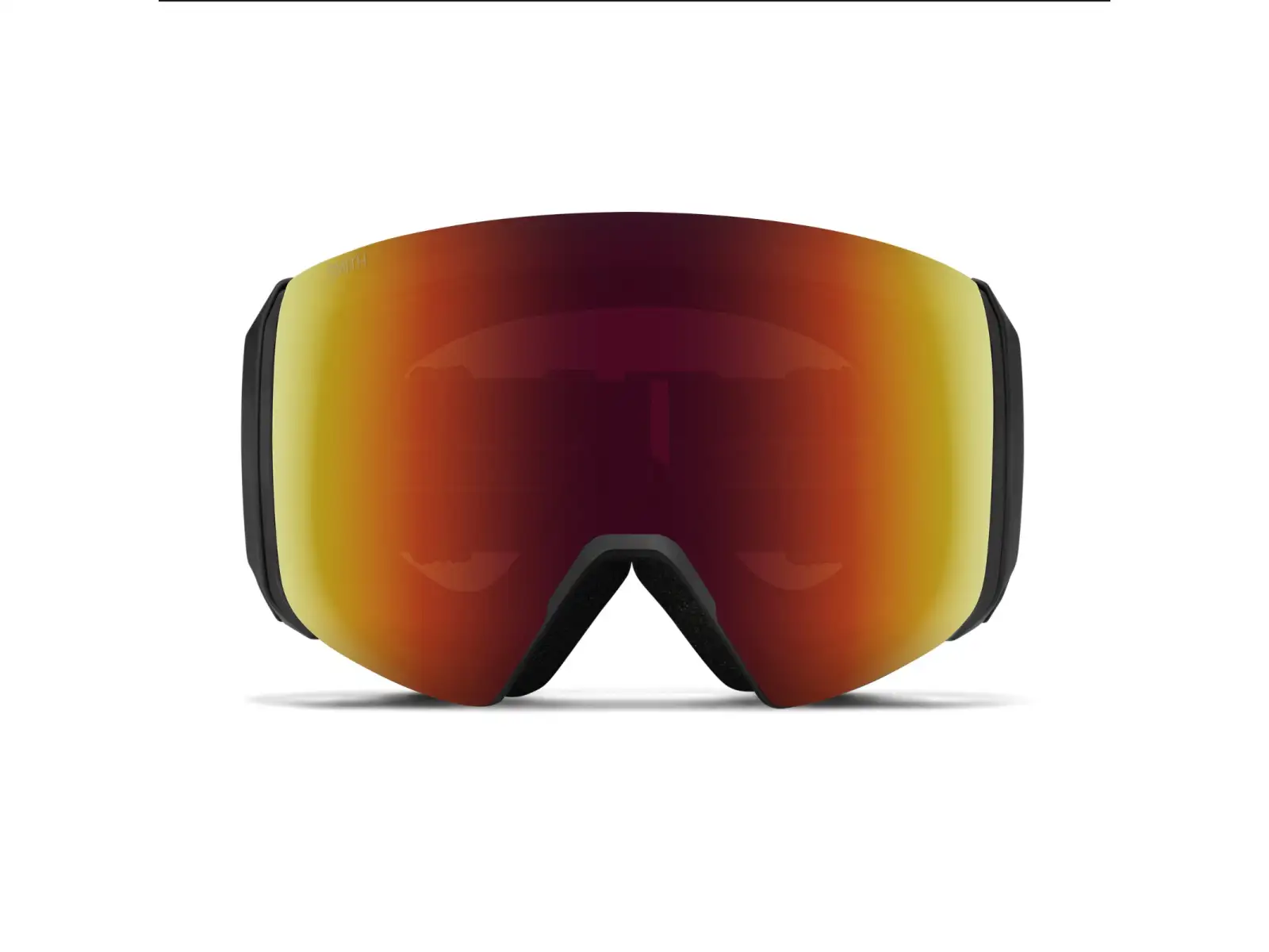 Smith 4D Mag XL Skibrille Black / ChromaPop Sun Red Mirror (2 Gläser)