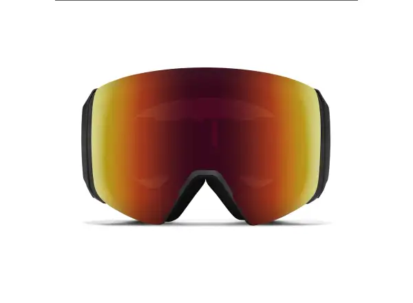 Smith 4D Mag XL Skibrille Black / ChromaPop Sun Red Mirror (2 Gläser)