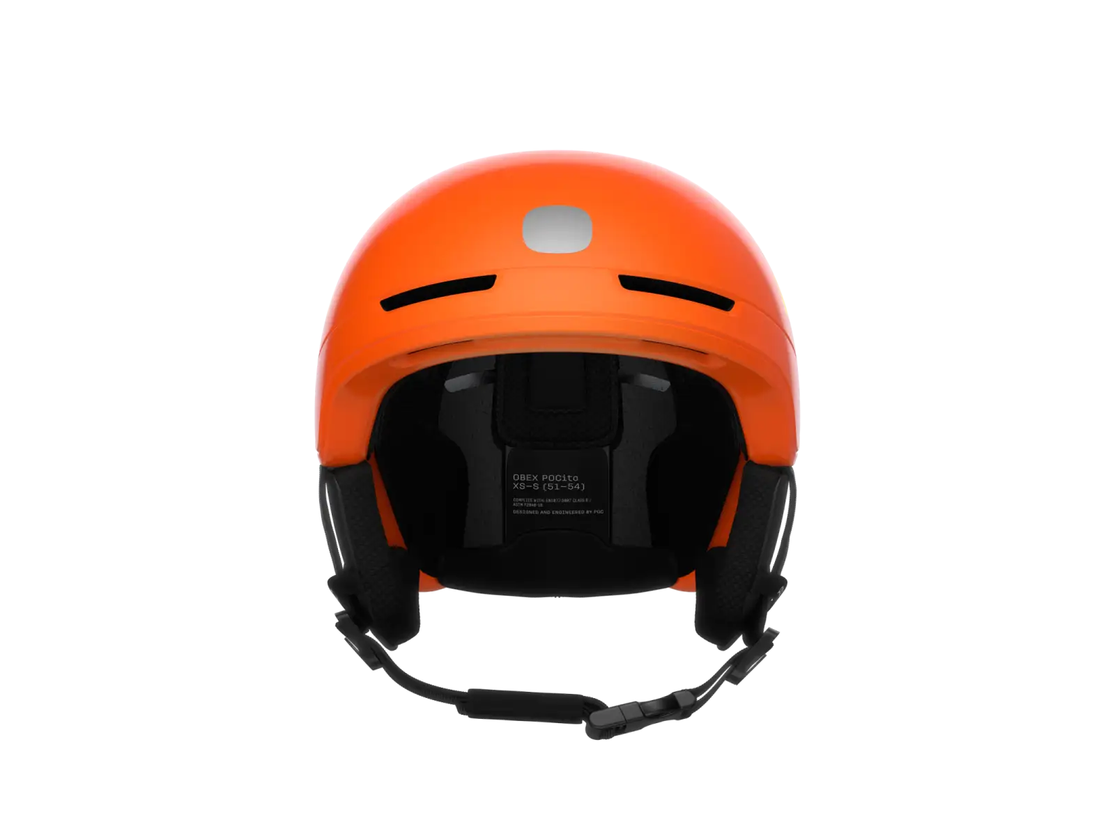 POC POCito Obex MIPS Kinder Skihelm Fluoreszierendes Orange