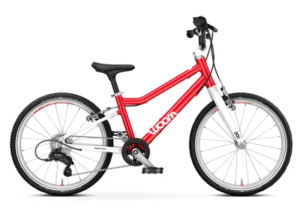 Woom GO 4 Red 20 Kinderfahrrad