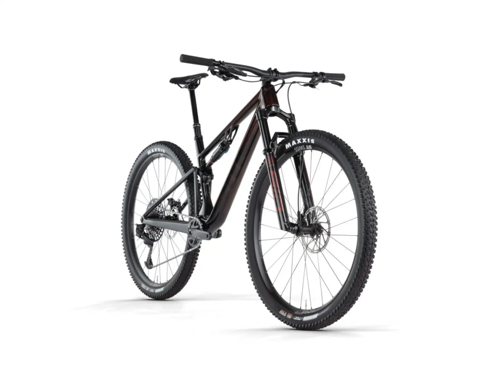 BMC Fourstroke LT ONE vollgefedertes Fahrrad Bordeaux Red/Black