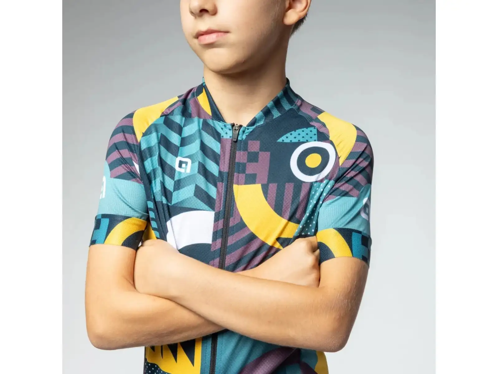 Alé Kid Games Kinder Trikot Cocoa Brown