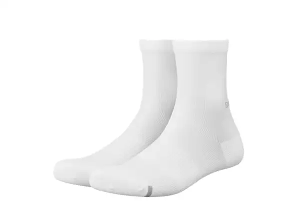 Shimano Mid Performance Radsocken weiß