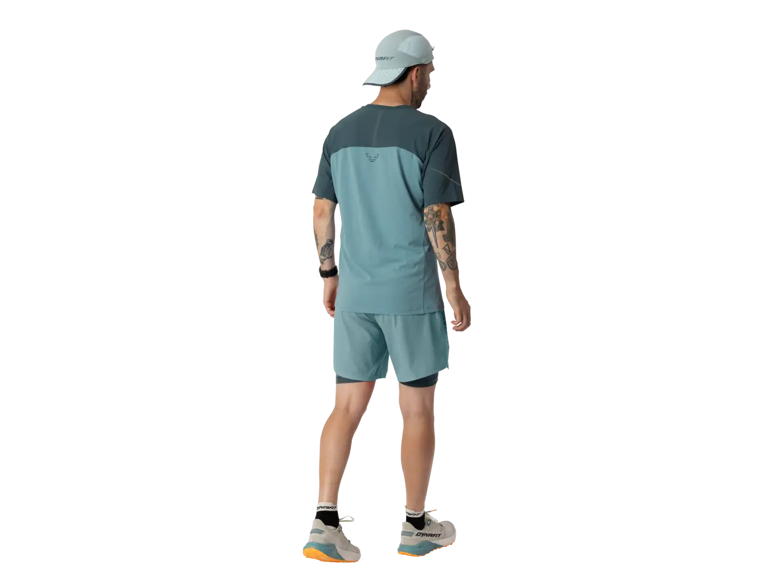 Dynafit Alpine Pro 2in1 Herren Laufshorts Smoke Blue