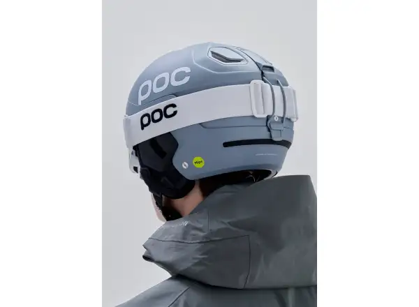 POC Nexal Skibrille Hydrogen White/Partly Sunny Orange