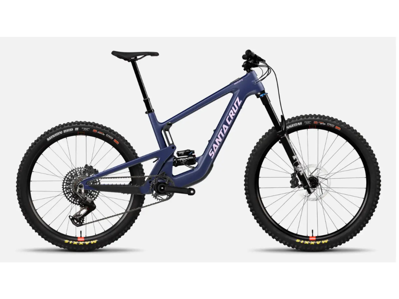 Santa Cruz Heckler SL 1 CH 90 vollgefedertes Elektrofahrrad Dark Blue