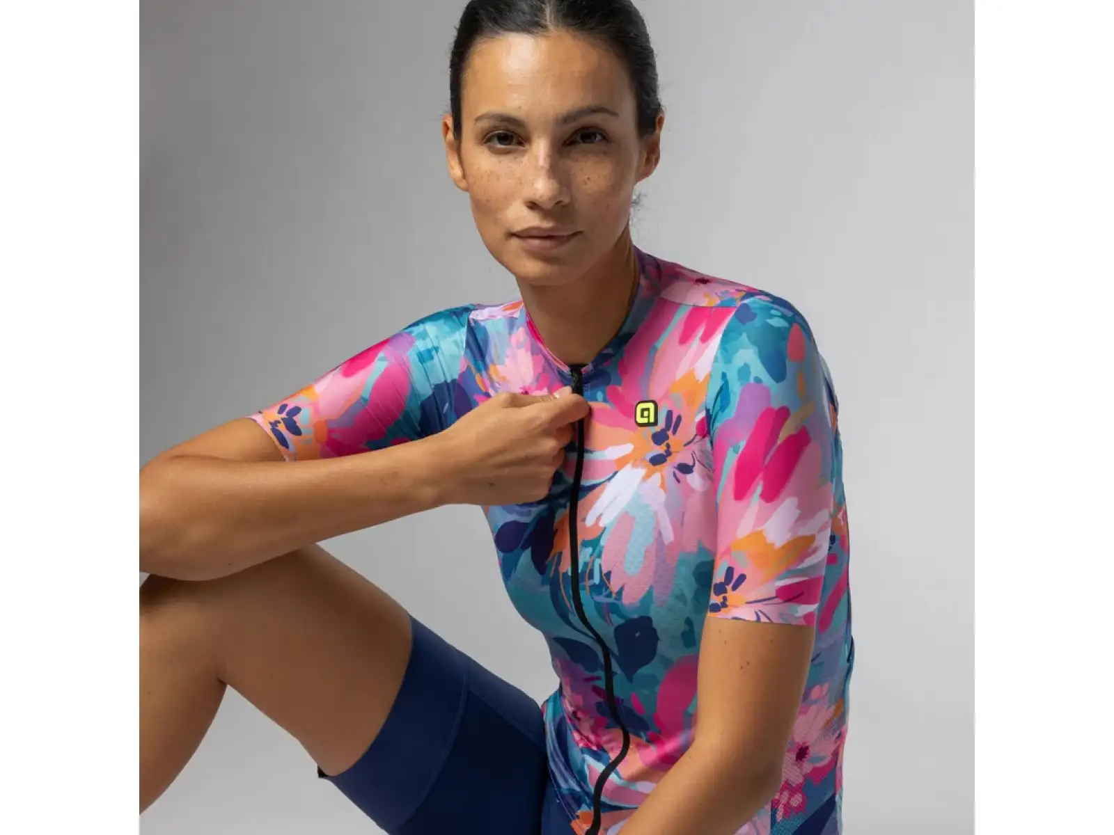 Alé PR-E Jardin Damen Trikot Kurzärmlig Multicolour