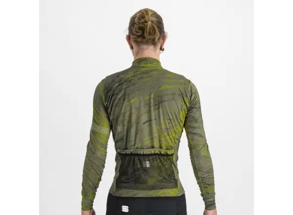 Sportful Cliff Supergiara Herren Langarmtrikot beetle guacamole black
