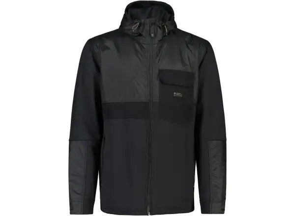 Mons Royale Decade Mid Hoody Herren Kapuzenpullover Schwarz