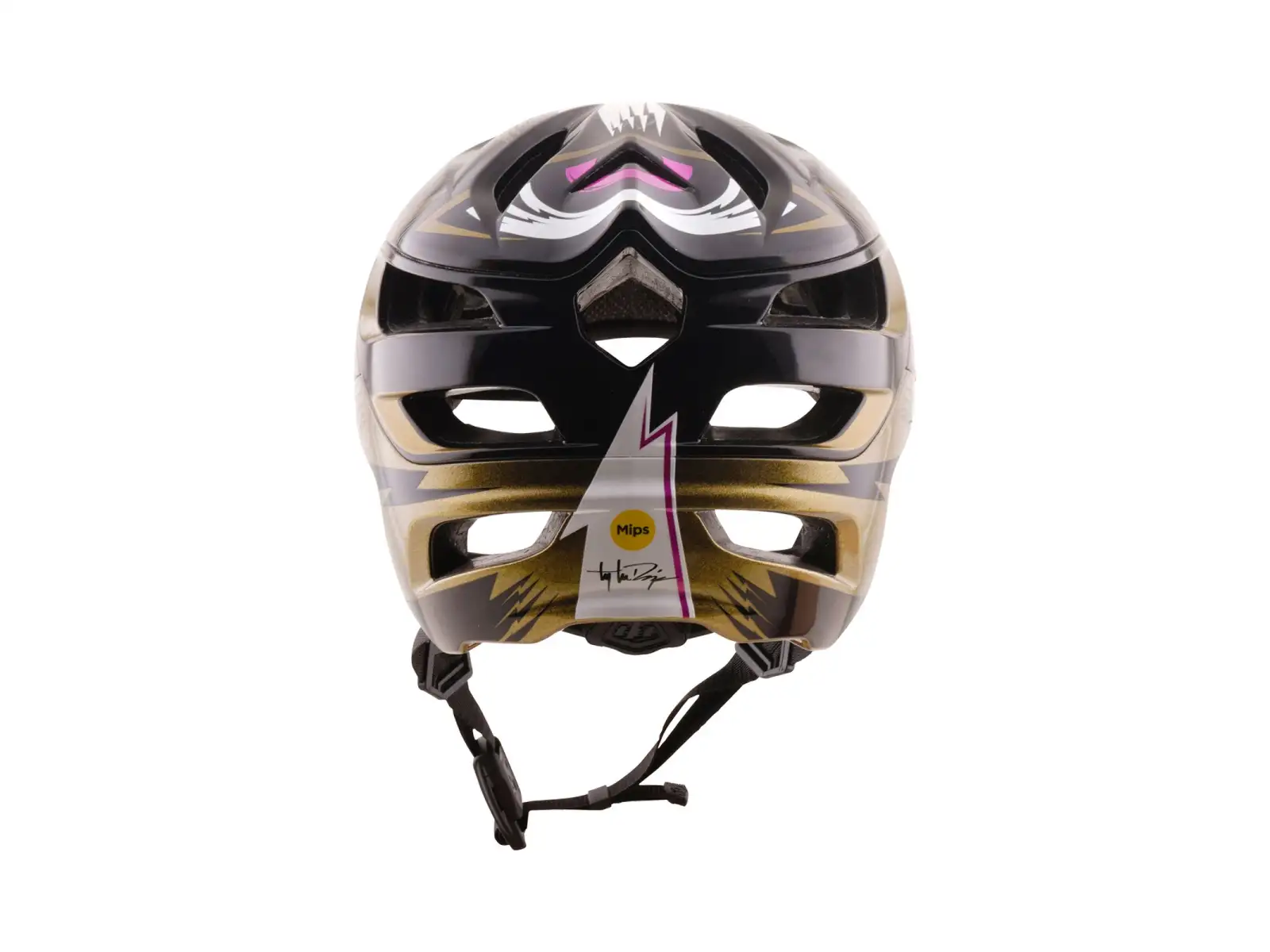 Troy Lee Designs A3 MIPS Cyclops Helm Gold/Black