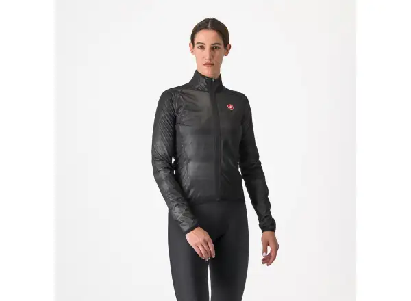 Castelli Squall Shell Damenjacke Light Black/Silver Gray