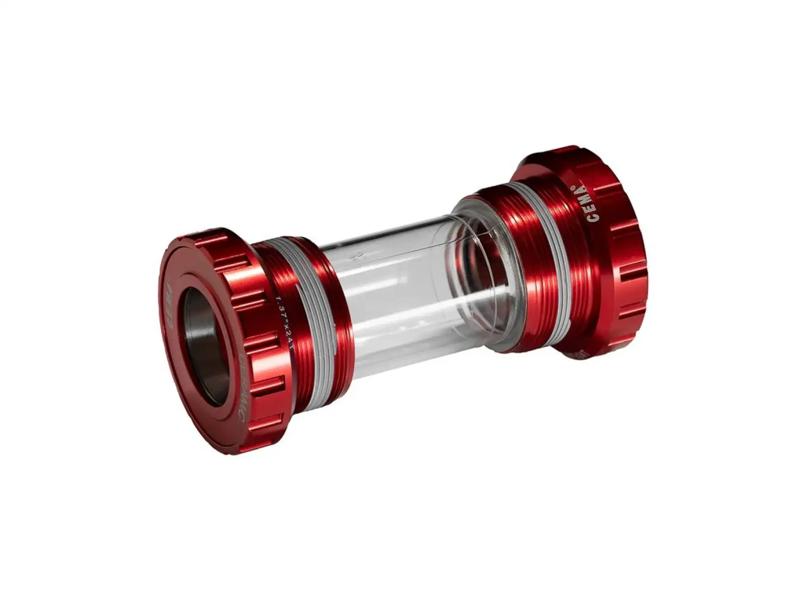 Cema Shimano Hollowtech II Tretlager Ceramic rot