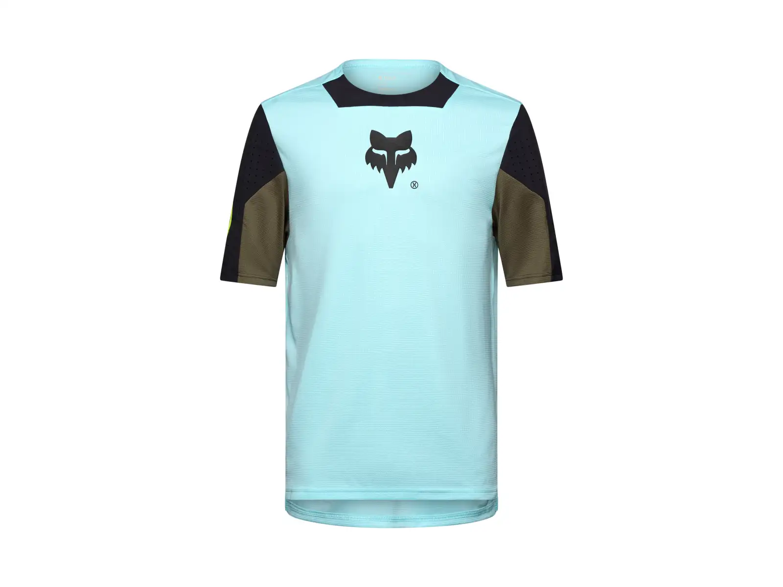 Fox Defend Herren Trikot Kurzarm Light Blue
