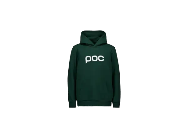 POC Hood Jr Kinder Kapuzenpullover Pargasite Green/Hydrogen White