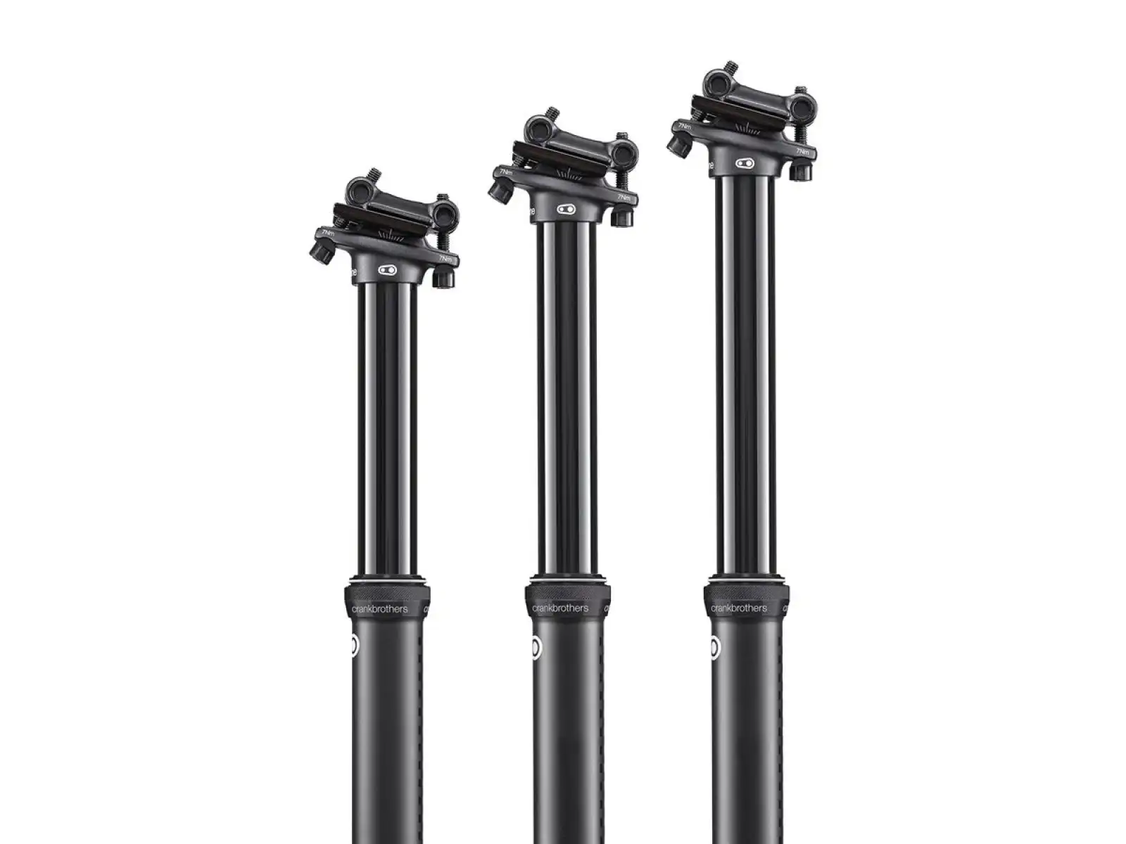 Crankbrothers Highline 7 150 mm Teleskop-Sattelstütze 30,9 / 467 mm.