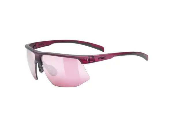 Uvex Aerios Brille Cranberry Matt / Mir. Rose
